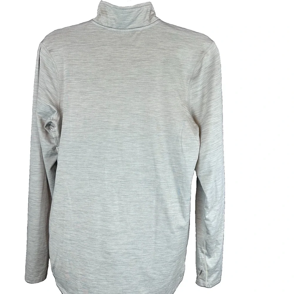Nike Philadelphia Eagles Gray 1/2 Zip Sweatshirt NFL Football Sz S